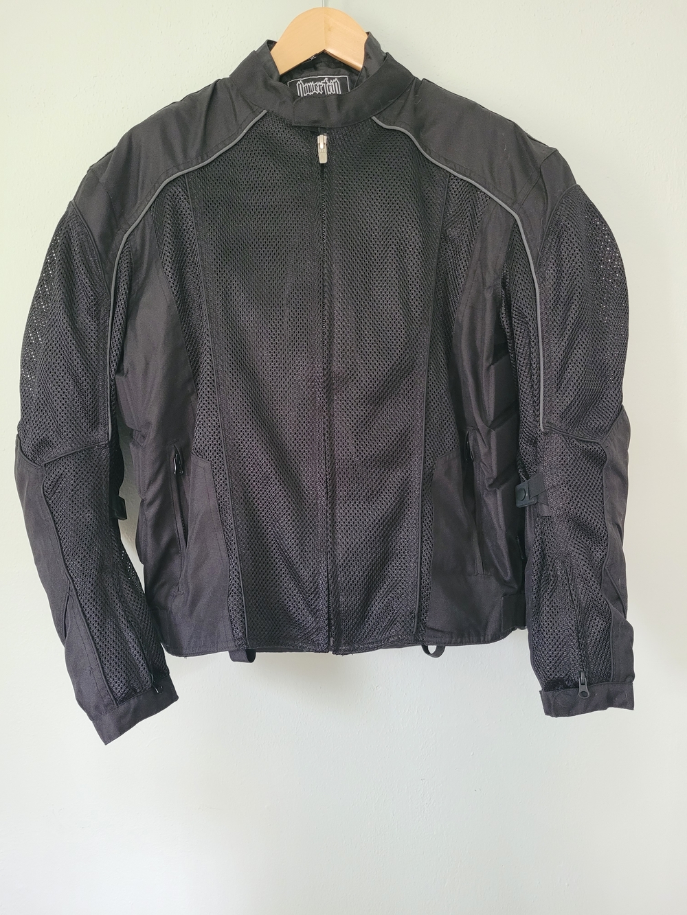 Joe Rocket Men's Black Armored Motorcycle Jacket - XL